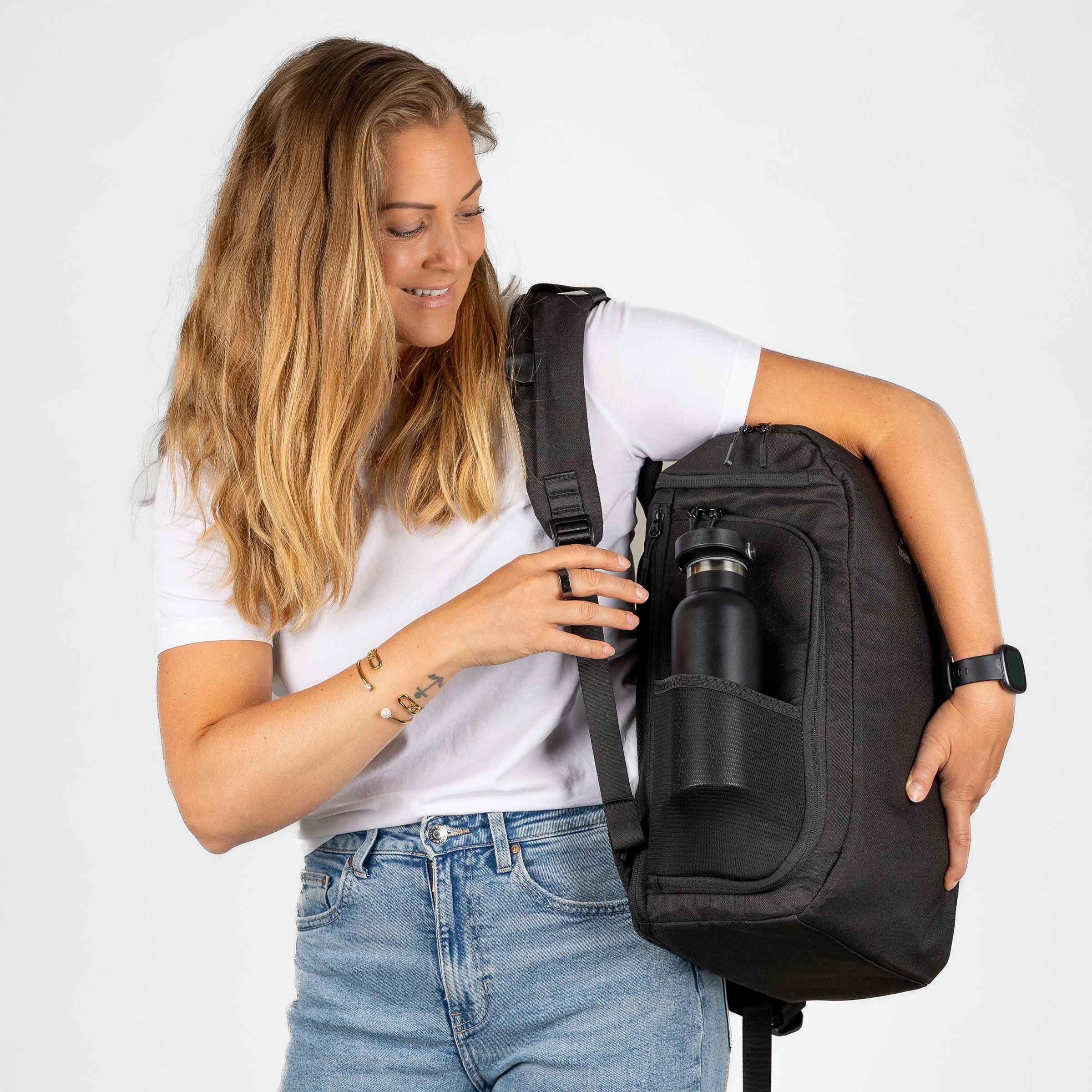 zeeksack med firmalogo - the daypacker