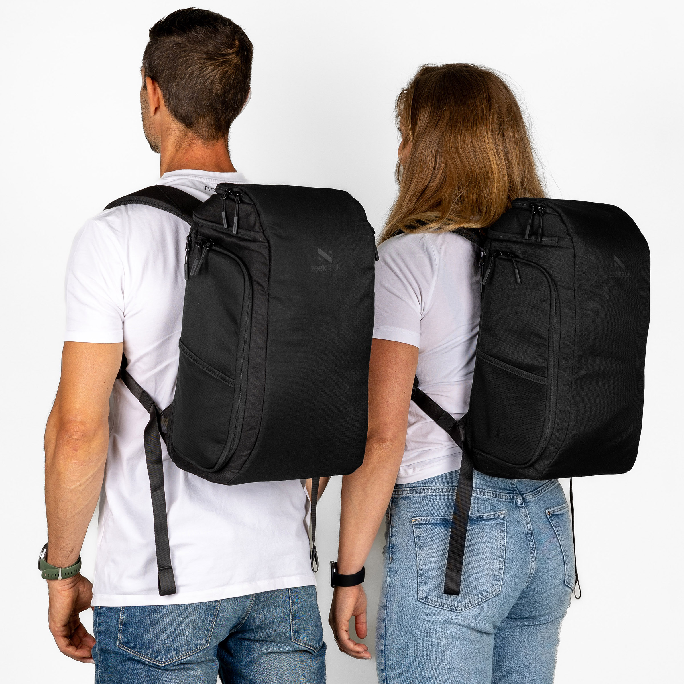 zeeksack med firmalogo - the daypacker