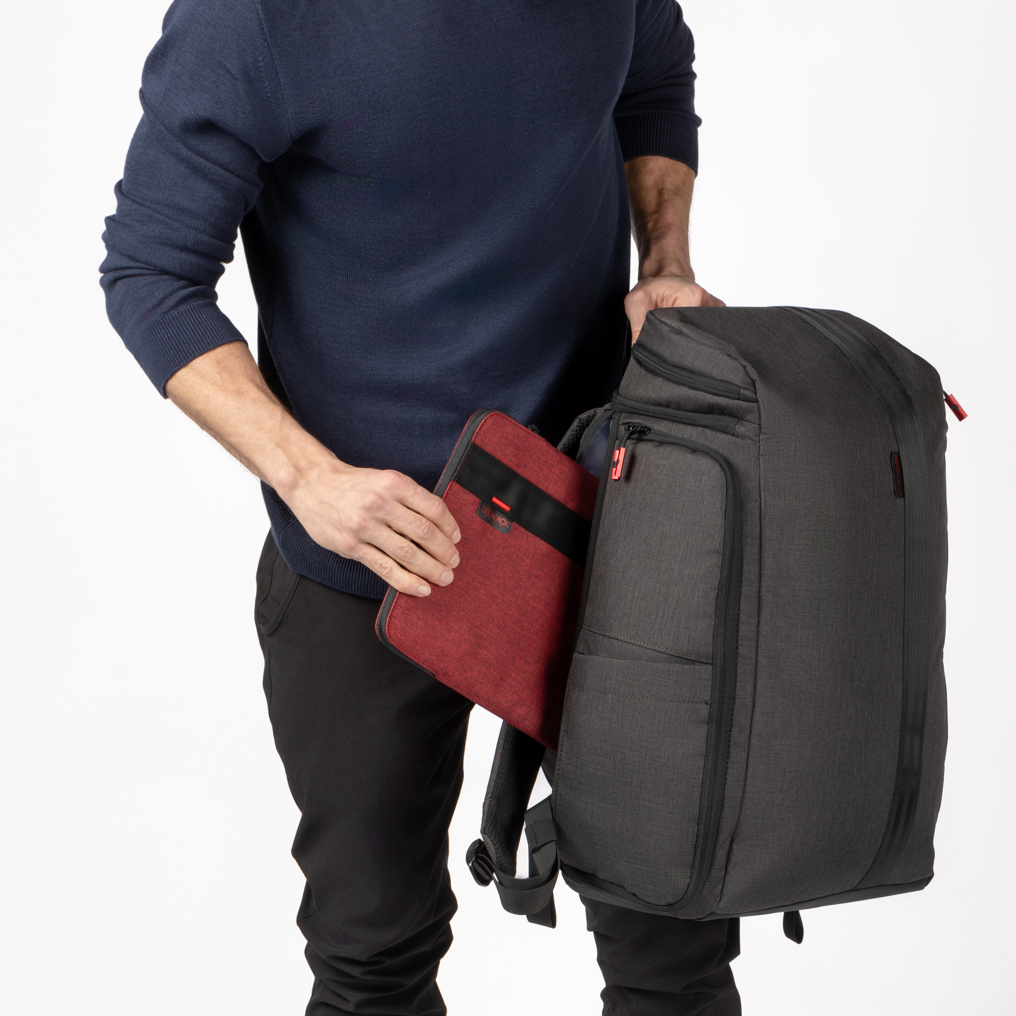 zeeksack med firmalogo - the zeeker