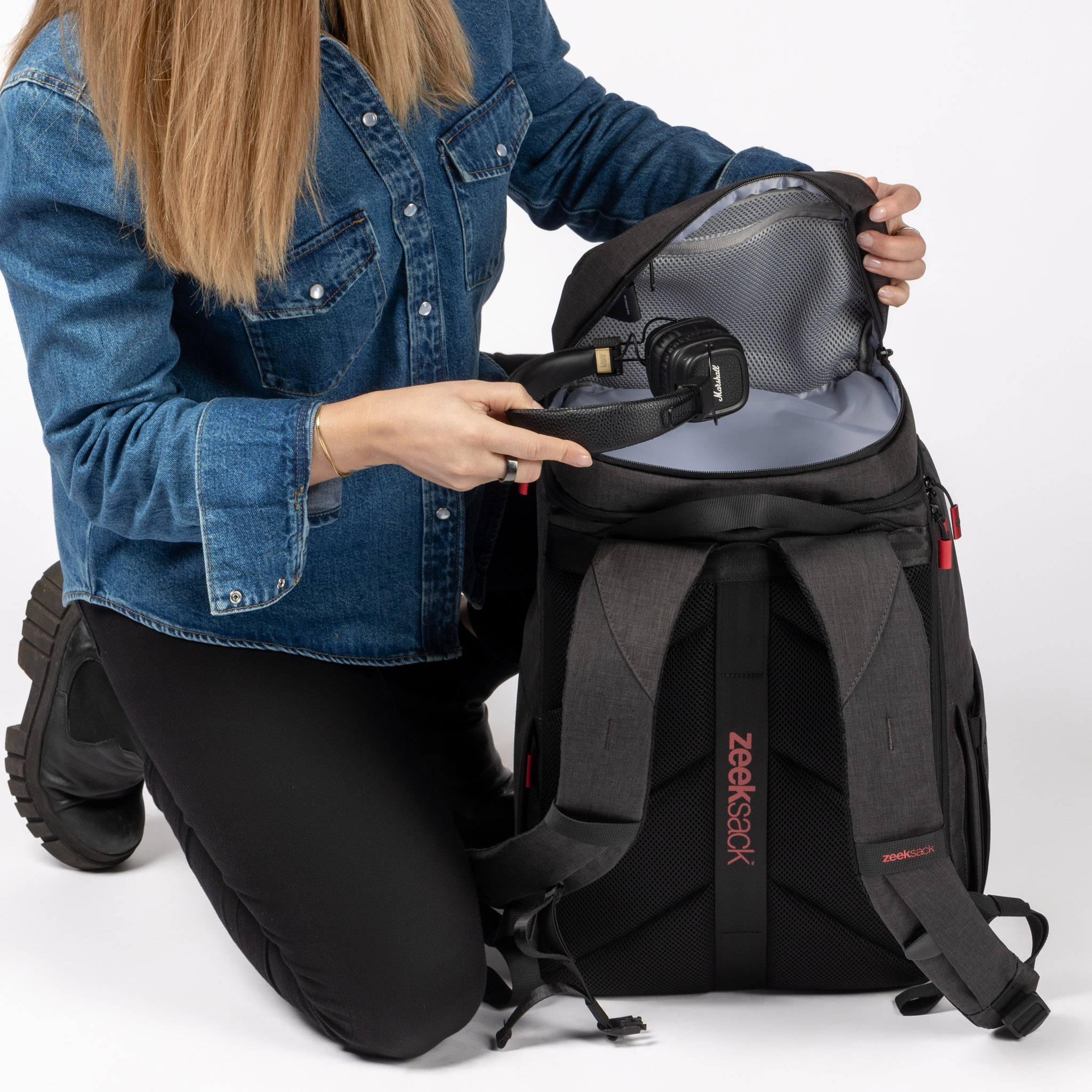 zeeksack med firmalogo - the zeeker